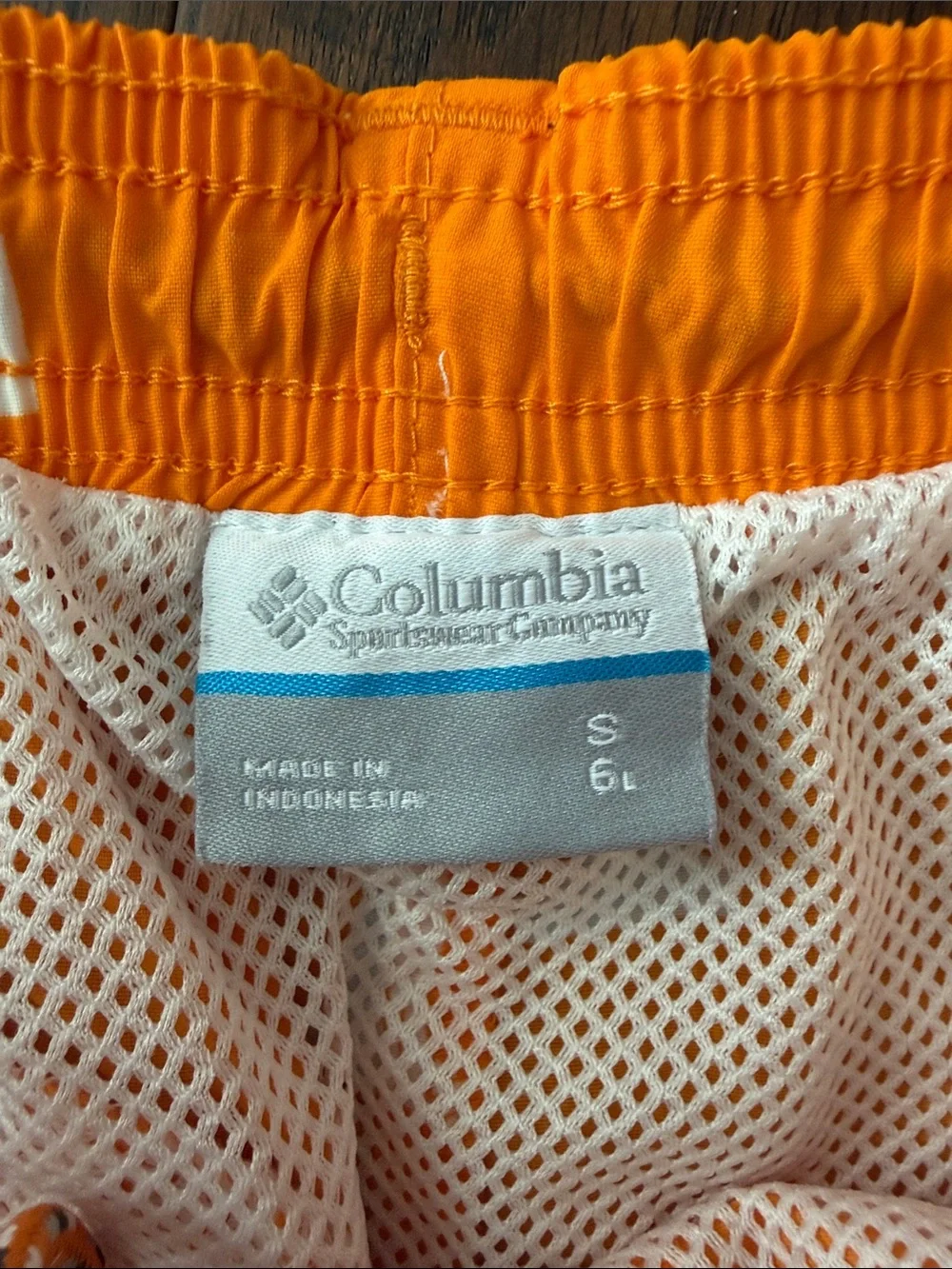 Men's Tennessee Vols Power T Logo Columbia Swim Trunks